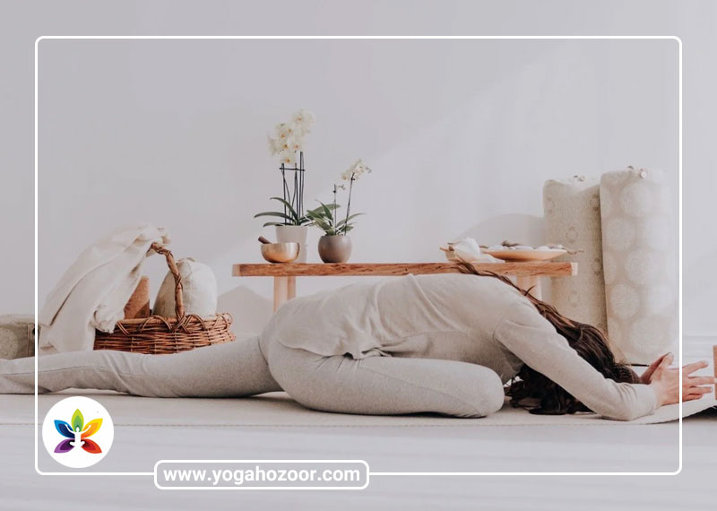 Sleeping Swan in yoga