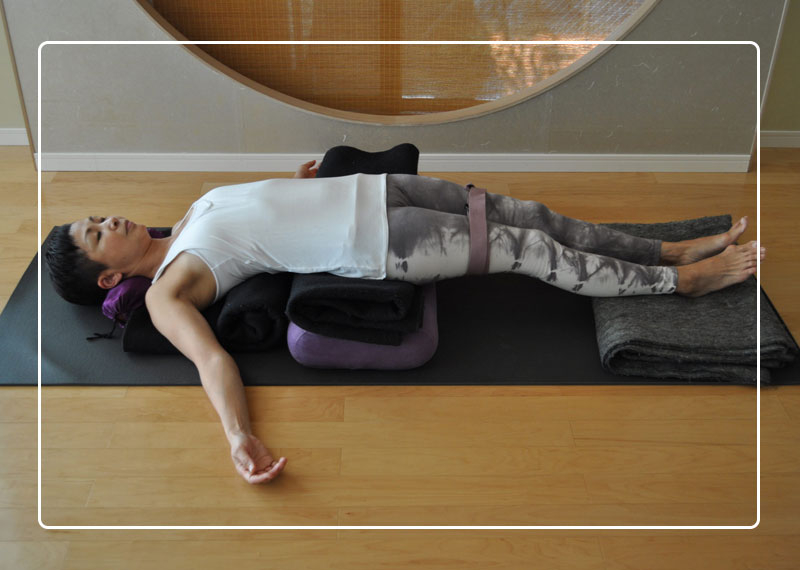 Supported Backbend